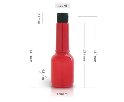 Wholesale 100ml Plastic Bottles in Seven Colors - Cosmetics Packaging