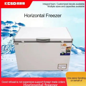 Supermarket Commercial Large-Capacity Horizontal Freezer Fridges for Home Use