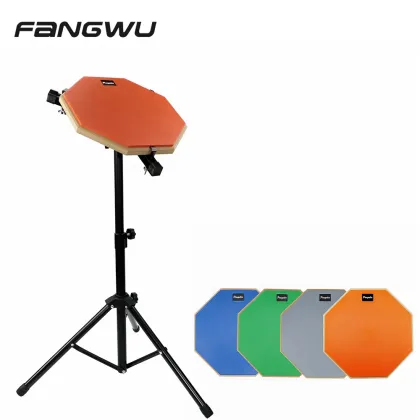 12 Inch Dumb Snare Drums Pad Stand: A Perfect Practice Drum Rack for Quiet Percussion Sessions