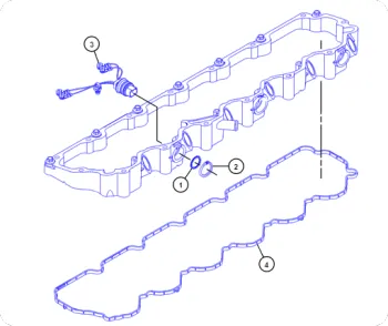 Engine C6.6 base 3172717/317-2717