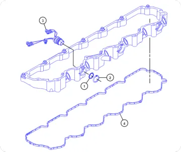 Engine C6.6 base 3172717/317-2717