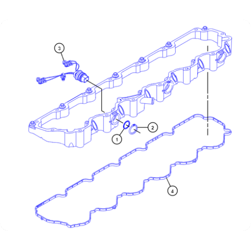 Engine C6.6 base 3172717/317-2717