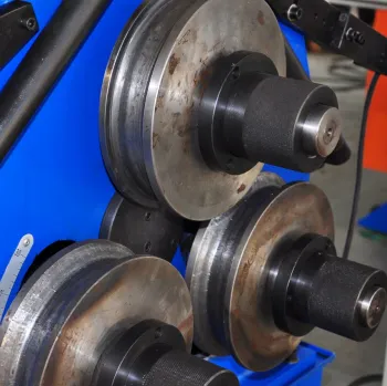 Angle rolls bending machine sectioin benders