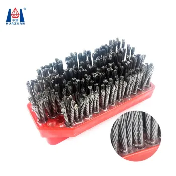 Fickert Steel Wire Abrasive Diamond Polishing Brush for Concrete and Granite