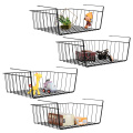 4 Pack Hanging Under Shelf Storage Organizer