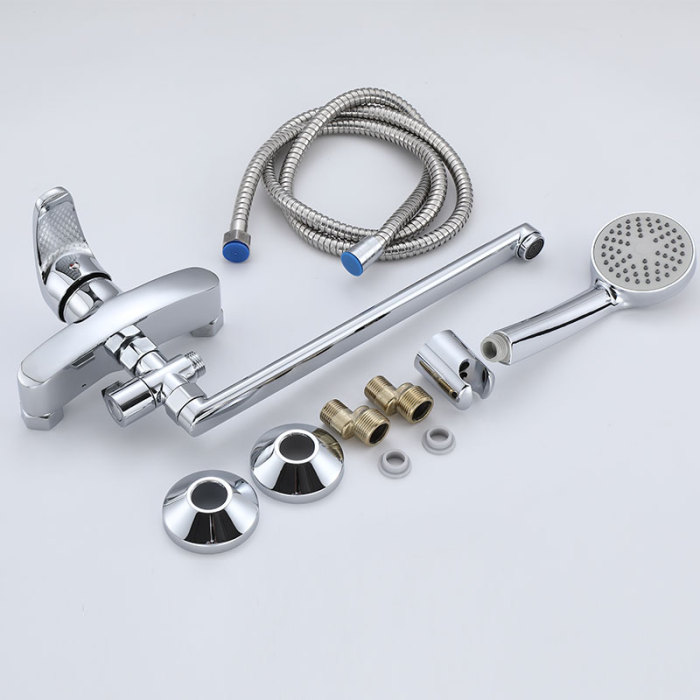 Modern Zinc Alloy Mixer Tap for Shower Bath