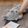 cartoon slipper shark plush boots