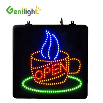 Coffee Cup Shop: Cappuccino Cafe LED Sign - Wholesale Prices