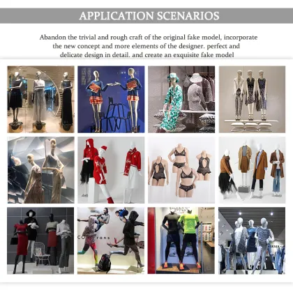 Fiberglass Half Body Underwear Mannequin for Female Display