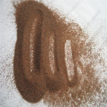 Red or pink garnet sand for sandblasting