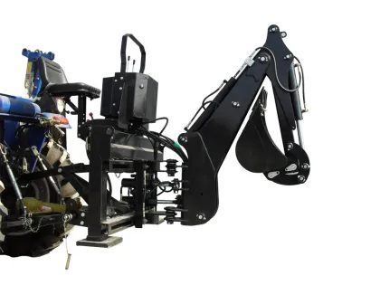Rima Front End Loader Mini Tractor: Farm Excavation and Backhoe Work