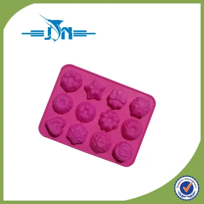 Multifunctional fleur de leys fondant silicone mold with low price