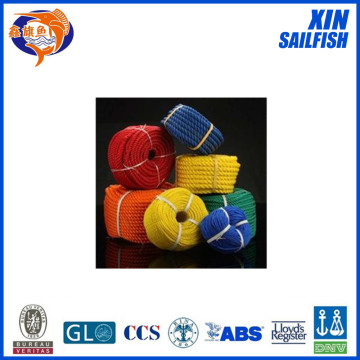 color polyethylene rope dia 4mm to 90mm