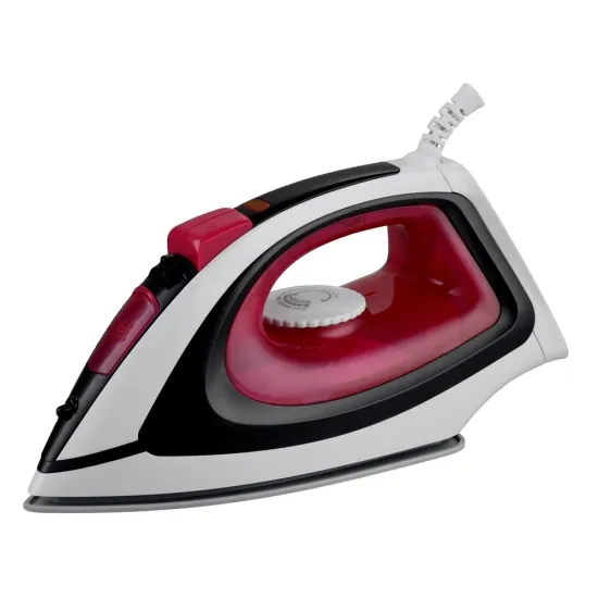 Factory Direct Electric Steam Iron with Advanced Anti-Calc & Anti-Drip Technology