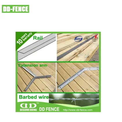 D Profile Iron Palisade Fencing