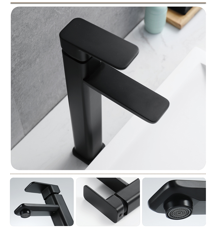 Black Basin Faucet