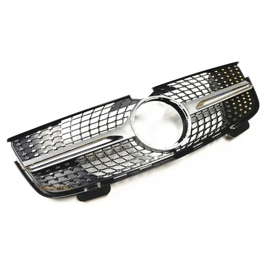 Hot Sale Diamond Style Front Bumper Grille for Mercedes-Benz GL-Class X164/W164 2007-2009