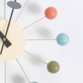 George Nelson Ball Clocks by Vitra in coloful