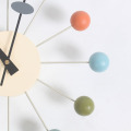 China George Nelson Ball Clocks by Vitra in coloful Factory