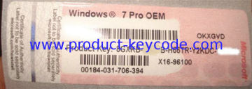 100% Original Windows Product Key Sticker With Coa Label