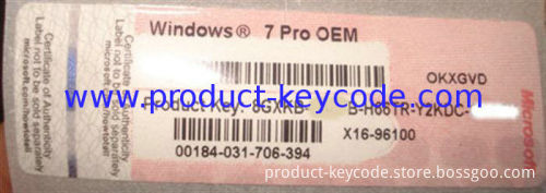 100% Original Windows Product Key Sticker With Coa Label, High Quality ...