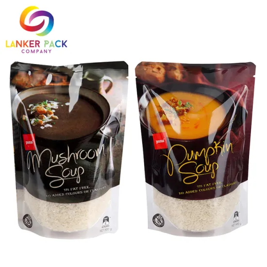 Food Grade Microwaveable Aluminum Foil Retort Pouch Bag