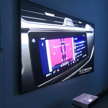 PET Crystal Projector Screen