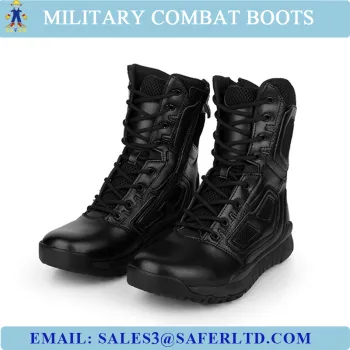 Genuine leather Special forces boots