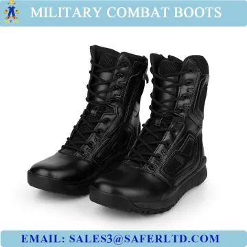 Genuine leather Special forces boots