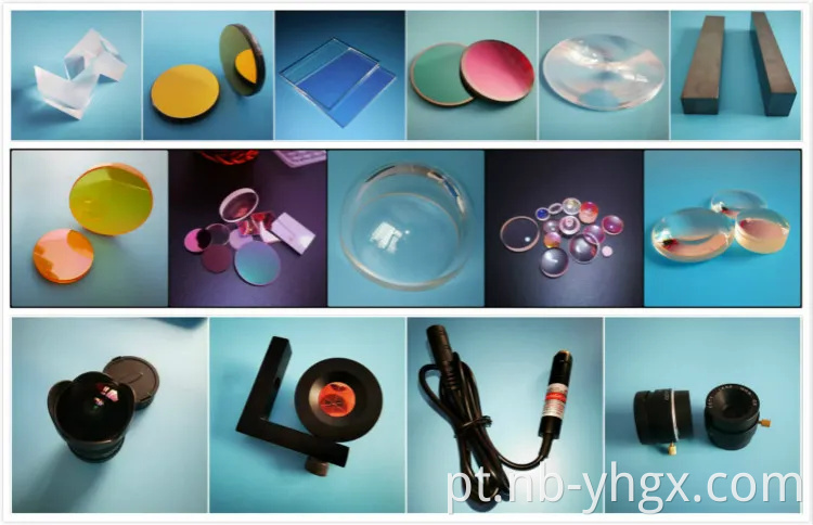 Lentes cilíndricas côncavas plano circulares