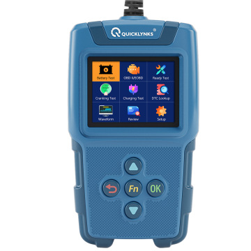 2-in-1 OBD2 Scan and Battery Test: Auto Engine Analysis & Fault Code Diagnosis