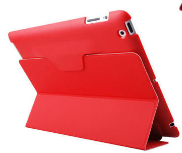 Flip Stand Leather Case Protection Cover , Ipad Mini Pu Leather Cover