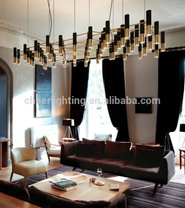 Modern IKE Chandelier Hotel Restaurant project lighting