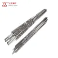 Bimetallic screw at silindro para sa food-grade WPC/LVT PVC conical twin screw