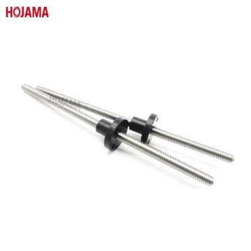 Miniature Linear Motion Screw 4mm Diameter 1mm Lead