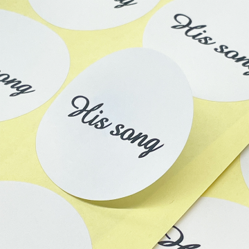 Best Price Personalized Round Stickers: Custom Adhesive Waterproof Labels for Logo Printing