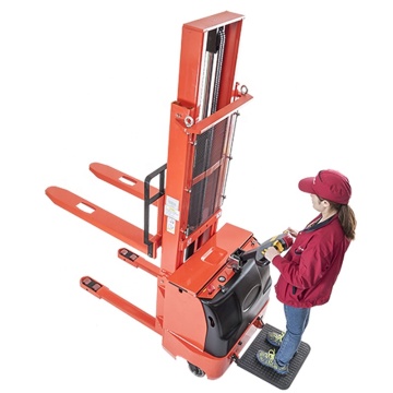 High Quality Full Electric Stacker Lift 2-5.5m
