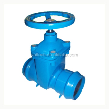 Produttore in ghisa con ghisa con ghisa duile non risalta Din F4 BS51653 Flangiato PN16 DN100 Valvola di gate d'acqua
