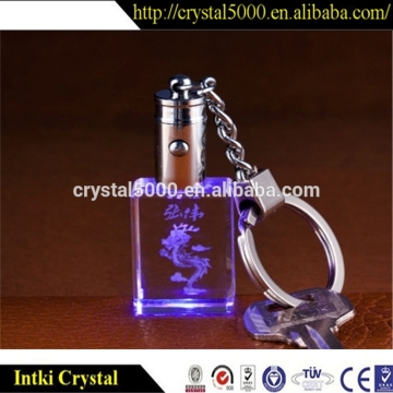 wholesale hot-sale LED crystal keychain