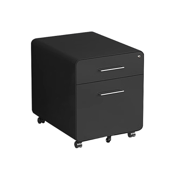 High Quality 2-Drawer Steel Office Metal File Storage Mobile Pedestal Cabinet
