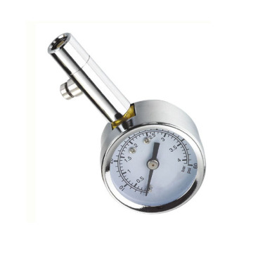 BellRight Metal 40mm 0-60PSI Straight-on Dial Gauge