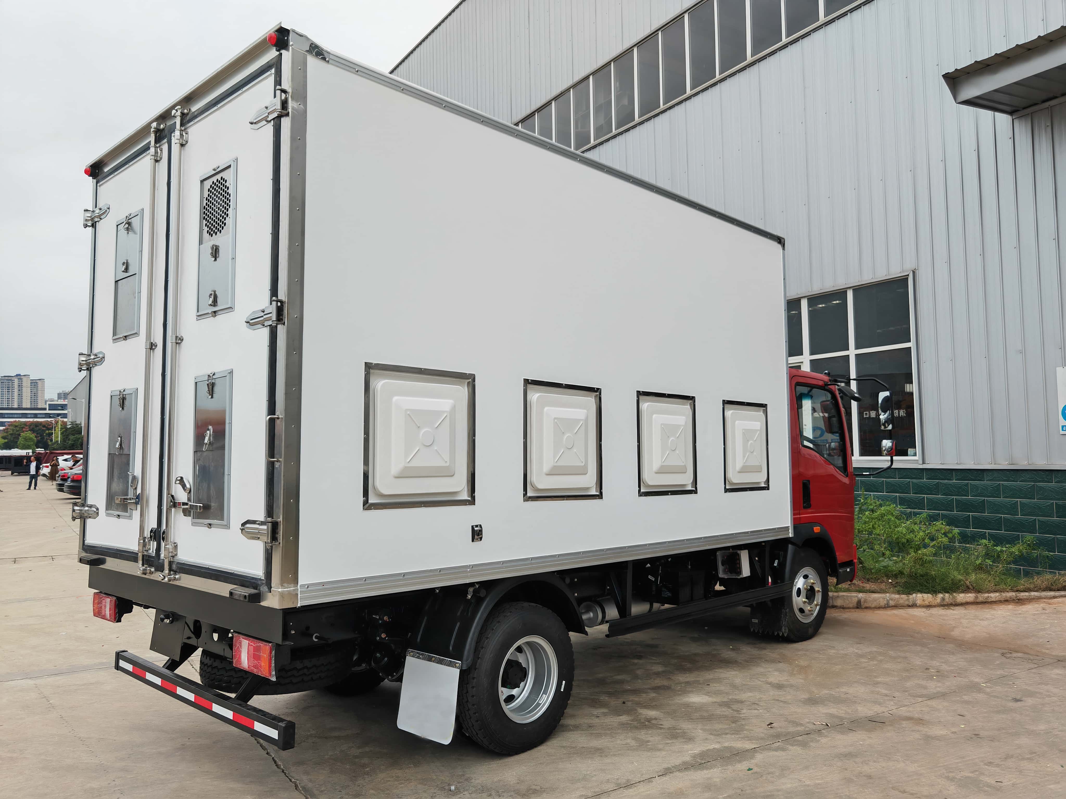 HOWO 2 axles chick baby transport truck