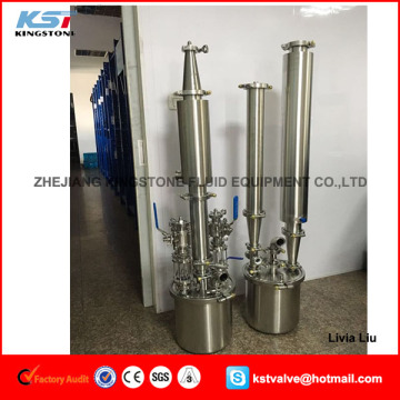 China manufacturer Double Barrel Dewax 5lbs 25lb 50lb Closed Loop System