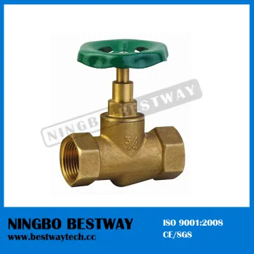 Steam Stop Valve Assembly Drawing 600 WOG CW614N Brass Stop Valve with Brass Color