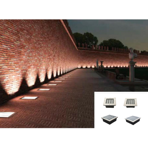 Luzes subterrâneas LED para pontos cênicos do jardim