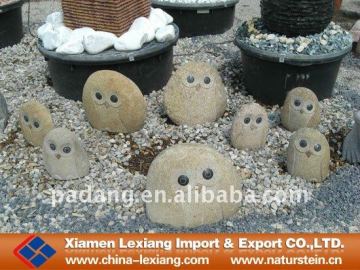 Owl stone sculpture