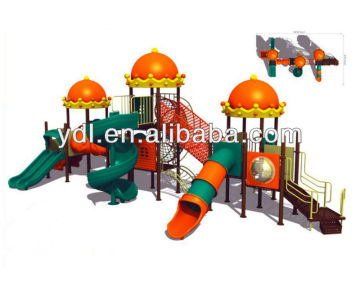 Crown series chlidren playground plastic slide