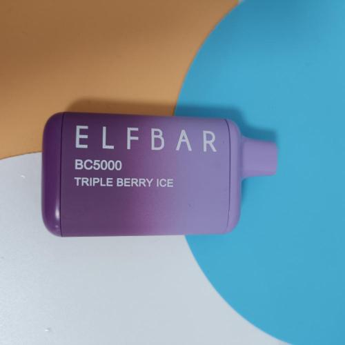 Bar elfe BC5000 rechargeable de vap jetable 650mAh