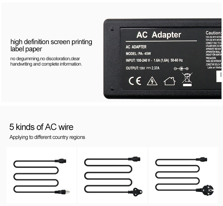 19v 2.37a adapter