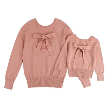 Girl Clothes Mother and Daughter Parent-child Clothes Girl Sweater Family Matching Outfit